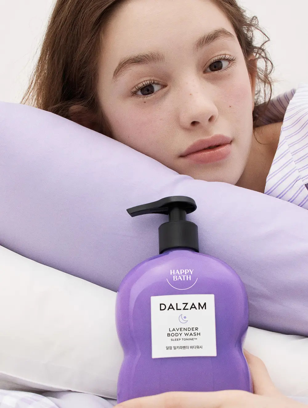 [괄사기획]해피바스 달잠 밀키라벤더 3종택1(워시/로션/미스트)(500G/500G/150ML) 상세페이지 14